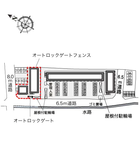 ★手数料０円★泉南郡田尻町吉見　月極駐車場（LP）